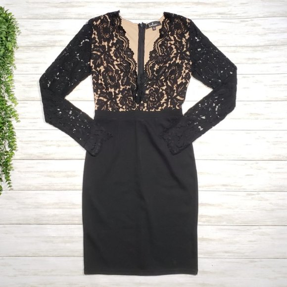 Lulus Swooner or Later Long Sleeve Lace Dress - Picture 2 of 6